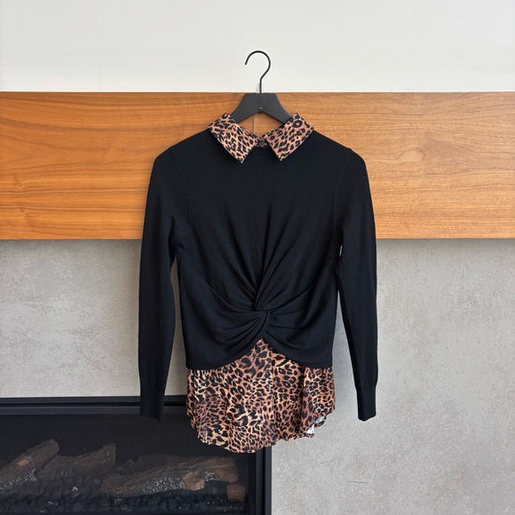 Veronica Beard Phebe Mixed Media
Top in Black, Size XS - Picture 3 of 14